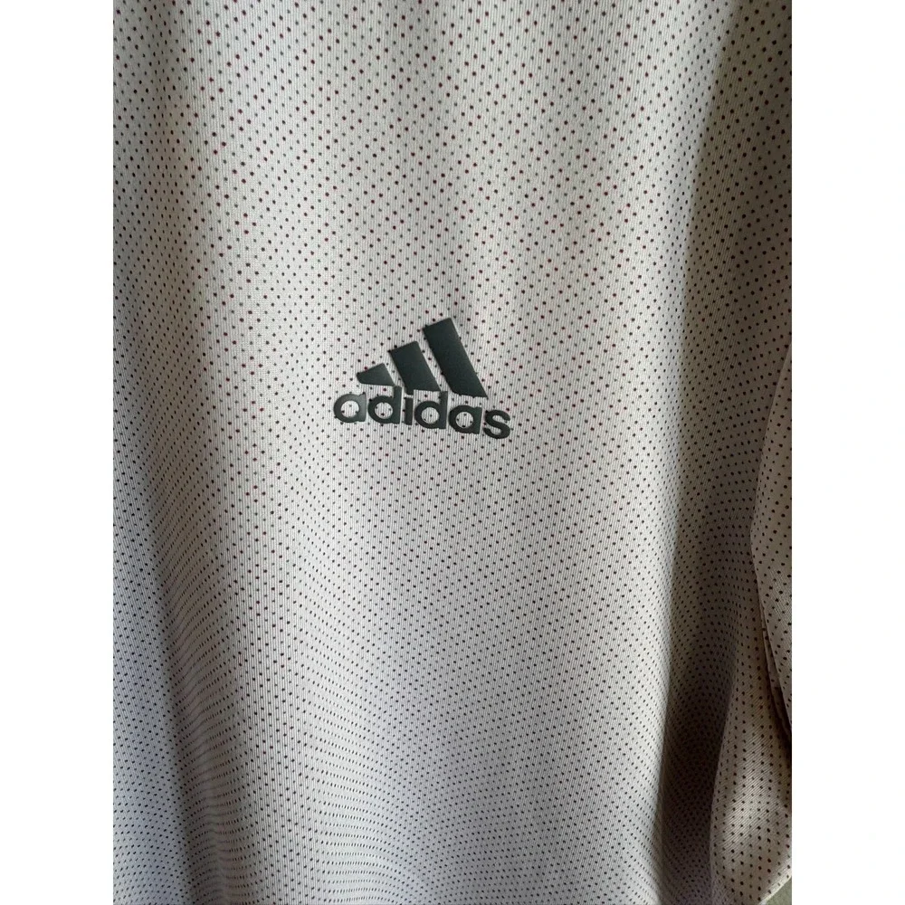 Adidas Mens Gray Short‎ Sleeve Classic Look Size L